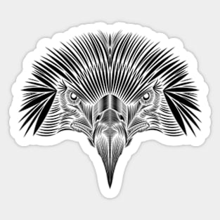 Bald Eagle B Sticker